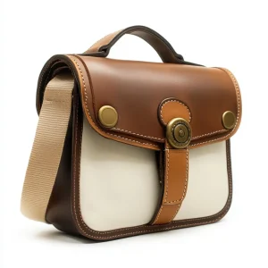 Businessbackpack:elegant dark leather jacket luxury executive backpack outstanding for corporate events